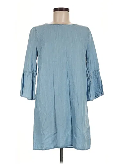 Pre-owned Paper Crane Casual Dress In Blue