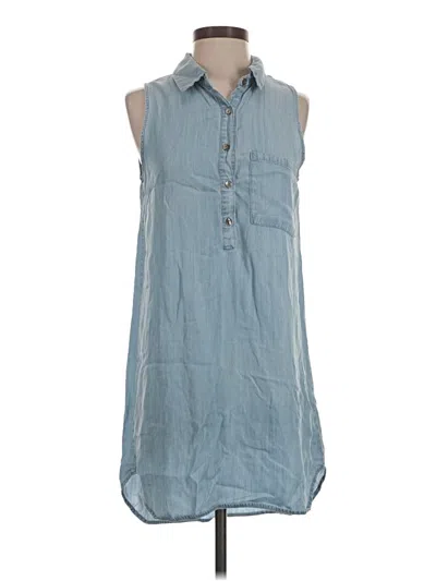 Pre-owned Paper Crane Casual Dress In Blue