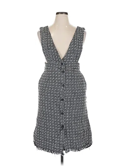 Pre-owned Paper Crane Casual Dress In Gray