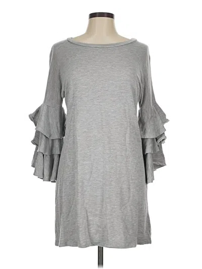 Pre-owned Paper Crane Casual Dress In Gray