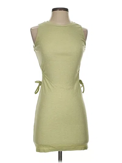 Pre-owned Paper Crane Casual Dress In Green