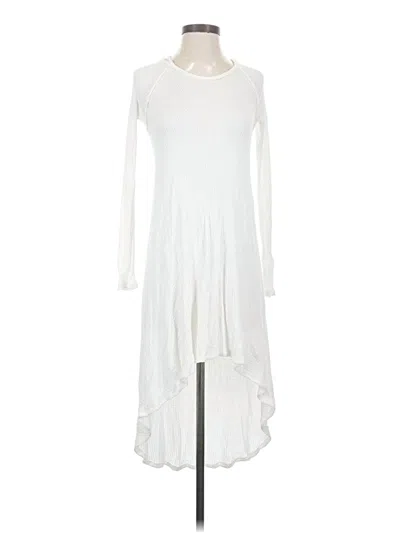 Pre-owned Paper Crane Casual Dress In White