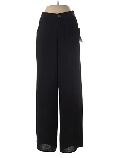 Paper Crane Casual Pants In Black