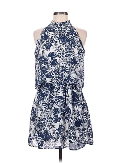 Pre-owned Paper Crane Cocktail Dress In Blue