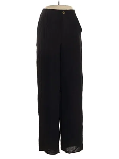 Pre-owned Paper Crane Dress Pants In Black