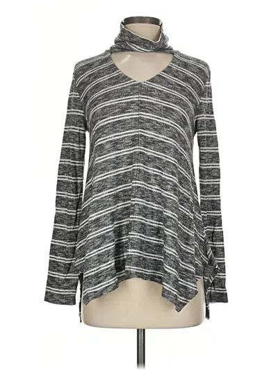 Pre-owned Paper Crane Long Sleeve T-shirt In Gray