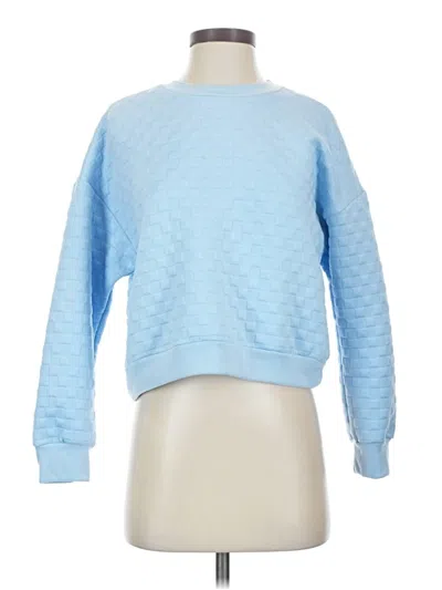 Pre-owned Paper Crane Pullover Sweater In Blue