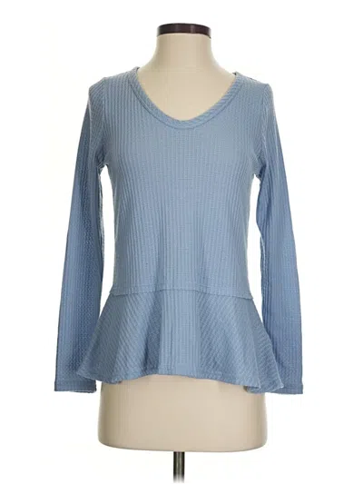 Paper Crane Pullover Sweater In Blue