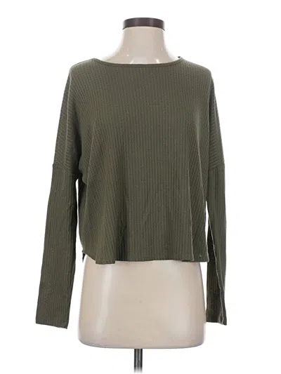 Pre-owned Paper Crane Pullover Sweater In Green