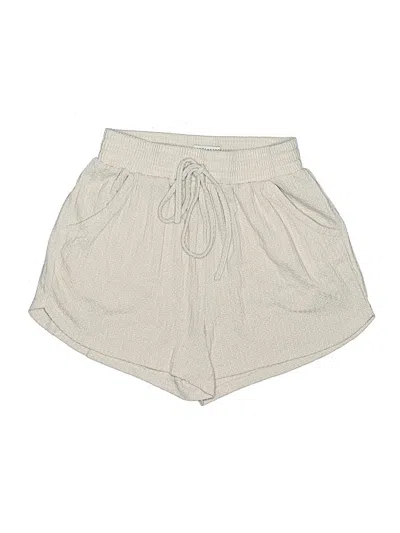 Pre-owned Paper Crane Shorts In Ivory