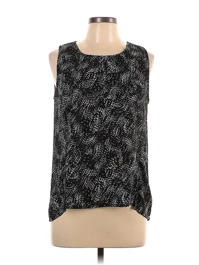 Pre-owned Paper Crane Sleeveless Blouse In Black