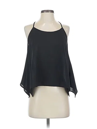 Pre-owned Paper Crane Sleeveless Blouse In Black