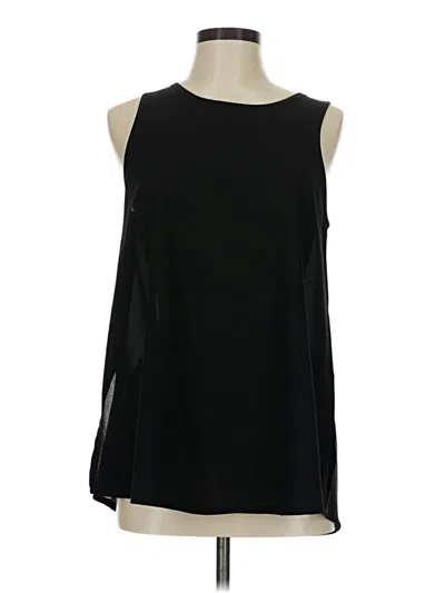 Pre-owned Paper Crane Sleeveless Blouse In Black