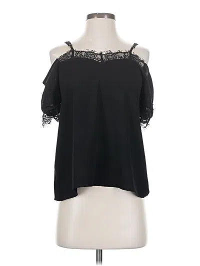 Pre-owned Paper Crane Sleeveless Blouse In Black