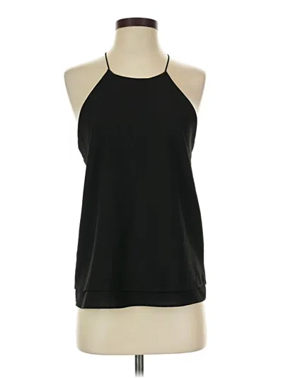 Pre-owned Paper Crane Sleeveless Blouse In Black