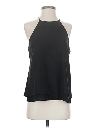 Pre-owned Paper Crane Sleeveless Blouse In Black
