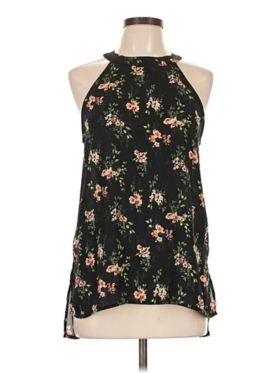 Pre-owned Paper Crane Sleeveless Blouse In Black