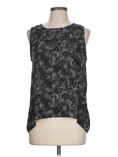 Pre-owned Paper Crane Sleeveless Blouse In Black