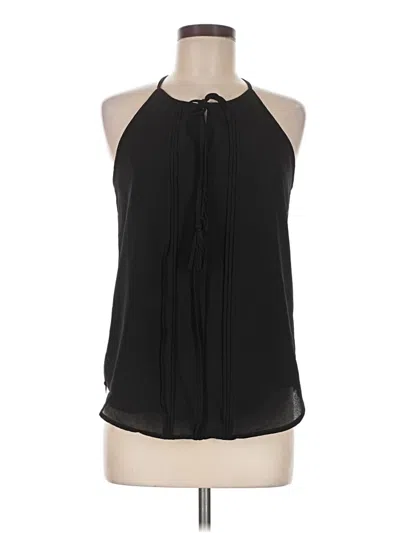 Pre-owned Paper Crane Sleeveless Blouse In Black