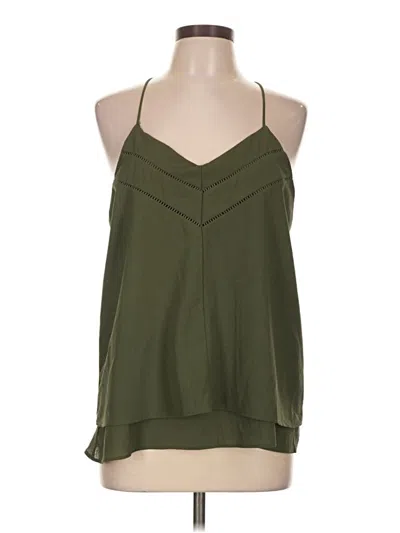 Pre-owned Paper Crane Sleeveless Blouse In Green