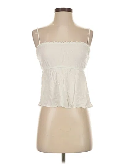 Pre-owned Paper Crane Sleeveless Blouse In Ivory