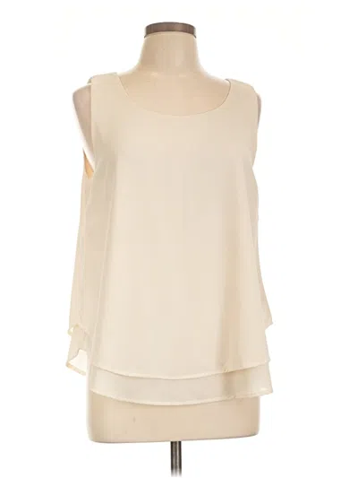 Pre-owned Paper Crane Sleeveless Blouse In Ivory