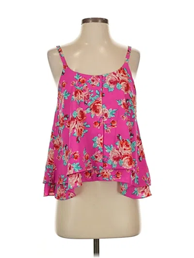 Pre-owned Paper Crane Sleeveless Blouse In Pink