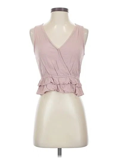 Pre-owned Paper Crane Sleeveless Blouse In Pink