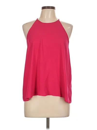 Pre-owned Paper Crane Sleeveless Blouse In Red