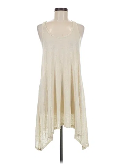 Pre-owned Paper Crane Sleeveless Top Ivory Halter Neckline Tops