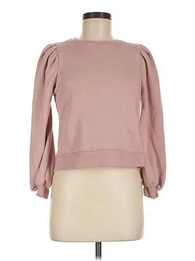 Pre-owned Paper Crane Sweatshirt In Pink