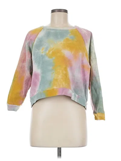 Pre-owned Paper Crane Sweatshirt In Yellow