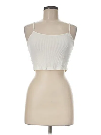 Pre-owned Paper Crane Tube Top Ivory Strapless Neckline Tops