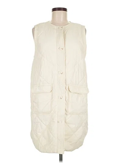 Pre-owned Paper Crane Vest In Ivory