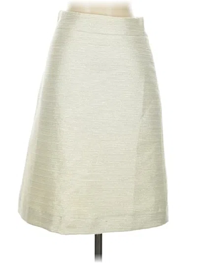 Pre-owned Paper Crown Formal Skirt In White