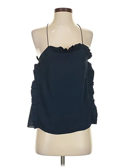 Pre-owned Paper Crown Sleeveless Blouse In Blue