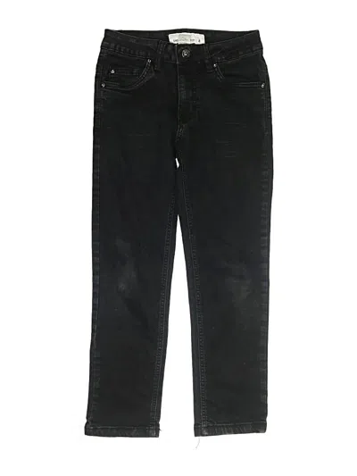 Pre-owned Paper Denim & Cloth Kids' Jeans In Black