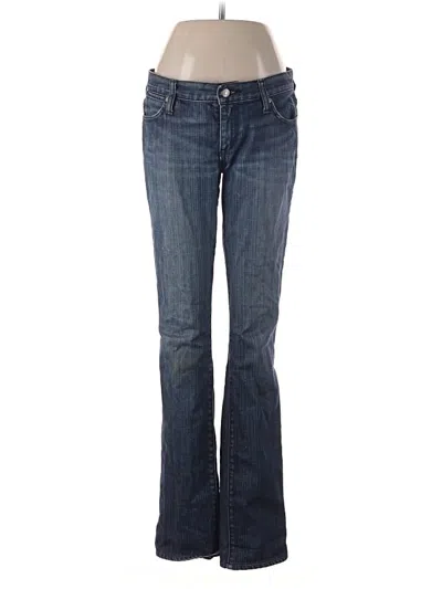 Pre-owned Paper Denim & Cloth Jeans In Blue