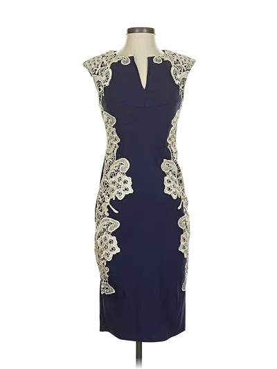 Pre-owned Paper Dolls Cocktail Dress In Blue