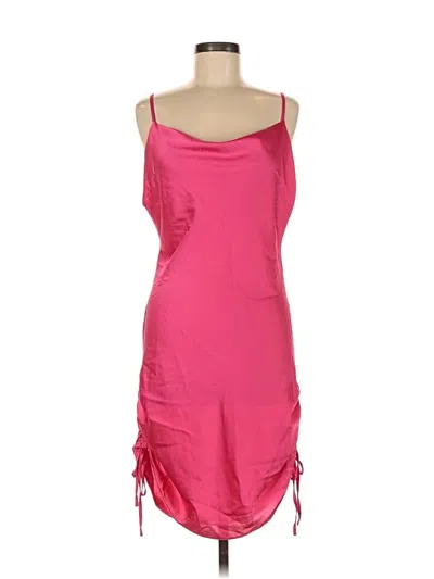 Pre-owned Paper Heart Cocktail Dress In Pink