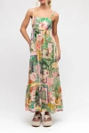 Paper Heart Sao Paulo Maxii Dress In Green
