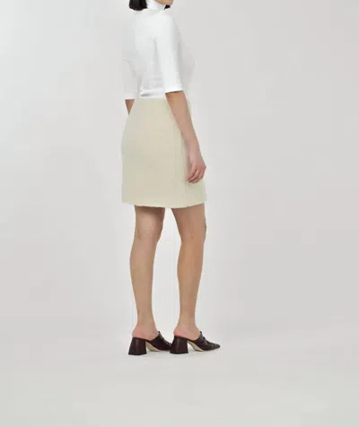 Paper Label Betsy Skirt In Oatmeal In Neutral