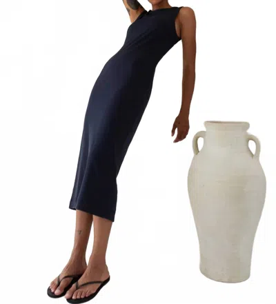 Paper Label Camilla Maxi Dress In Midnight Blue