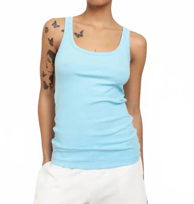 Paper Label Mara Tank Top In Baltic Sea In Blue