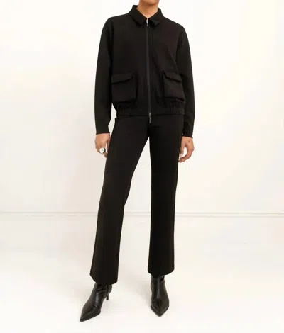 Paper Label Ramona Silky Jacket In Black
