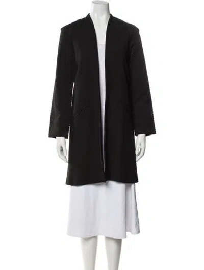 Pre-owned Paper London Coat In Black