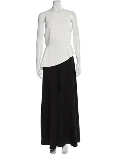 Pre-owned Paper London Crew Neck Jumpsuit In Black