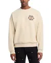 Paper Planes Broken Dreams Embroidered Sweatshirt In Cream