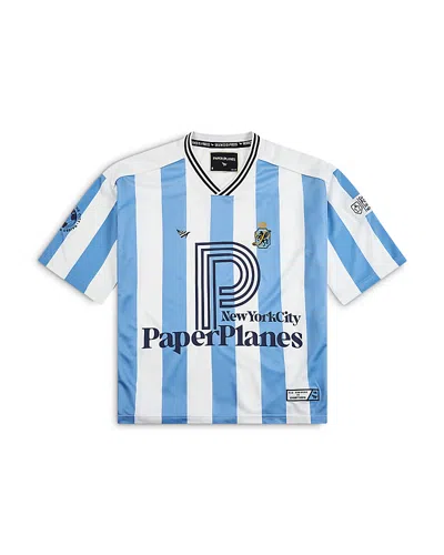 Paper Planes Classic Football Soccer Jersey In Multi