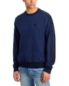 Paper Planes Color Block Crewneck Sweatshirt In Blue